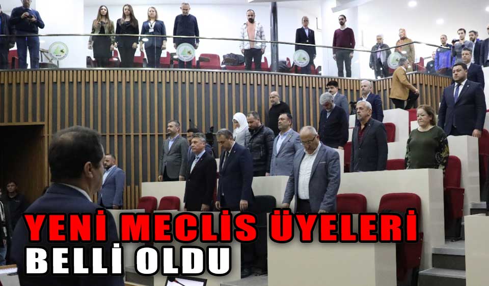 Yen Mecl S Yeler Bell Oldu K Ro Lu Gazetesi Bolu Son Dakika