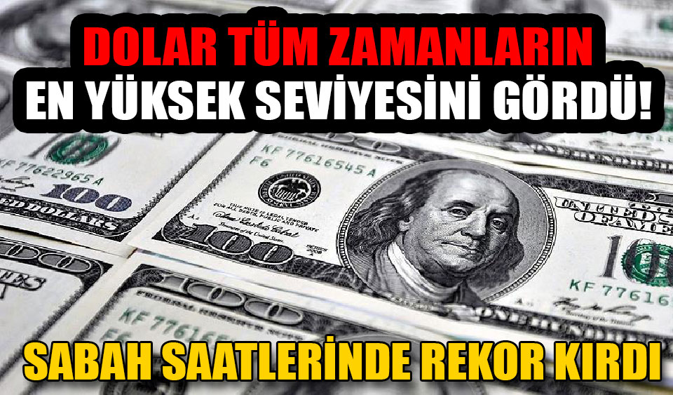 Dolar T M Zamanlar N En Y Ksek Seviyesini G Rd K Ro Lu Gazetesi