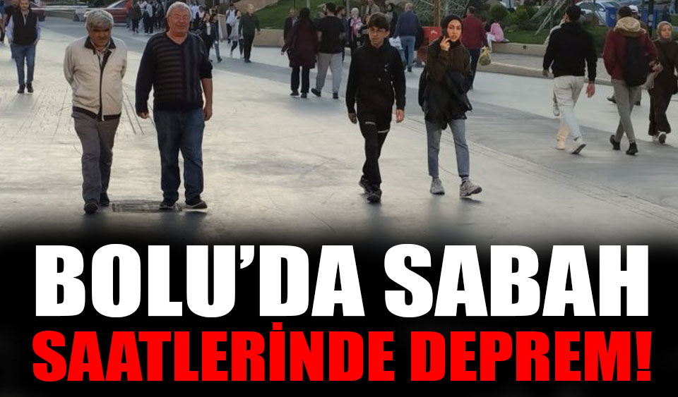 Boluda Sabah Saatlerinde Deprem K Ro Lu Gazetesi Bolu Son Dakika