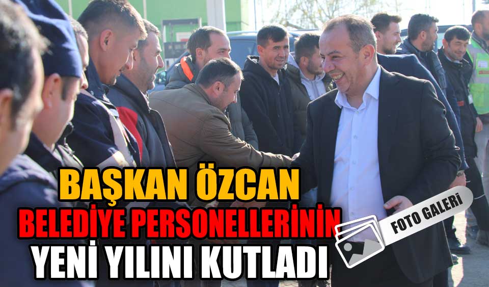 Ba Kan Zcan Belediye Personellerinin Yeni Y L N Kutlad K Ro Lu