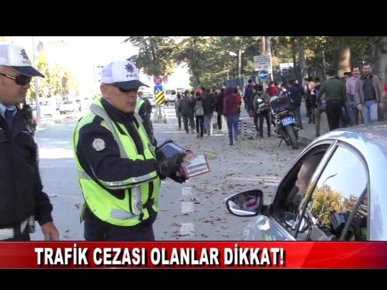 TRAFİK CEZASI OLANLAR DİKKAT Köroğlu Gazetesi Bolu son dakika haberler