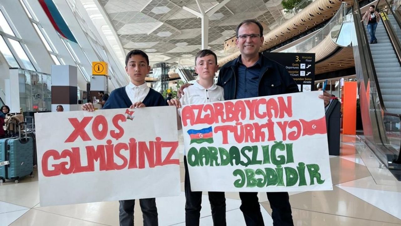 Kastamonu'da lise öğrencileri Azerbaycan'ı ziyaret etti