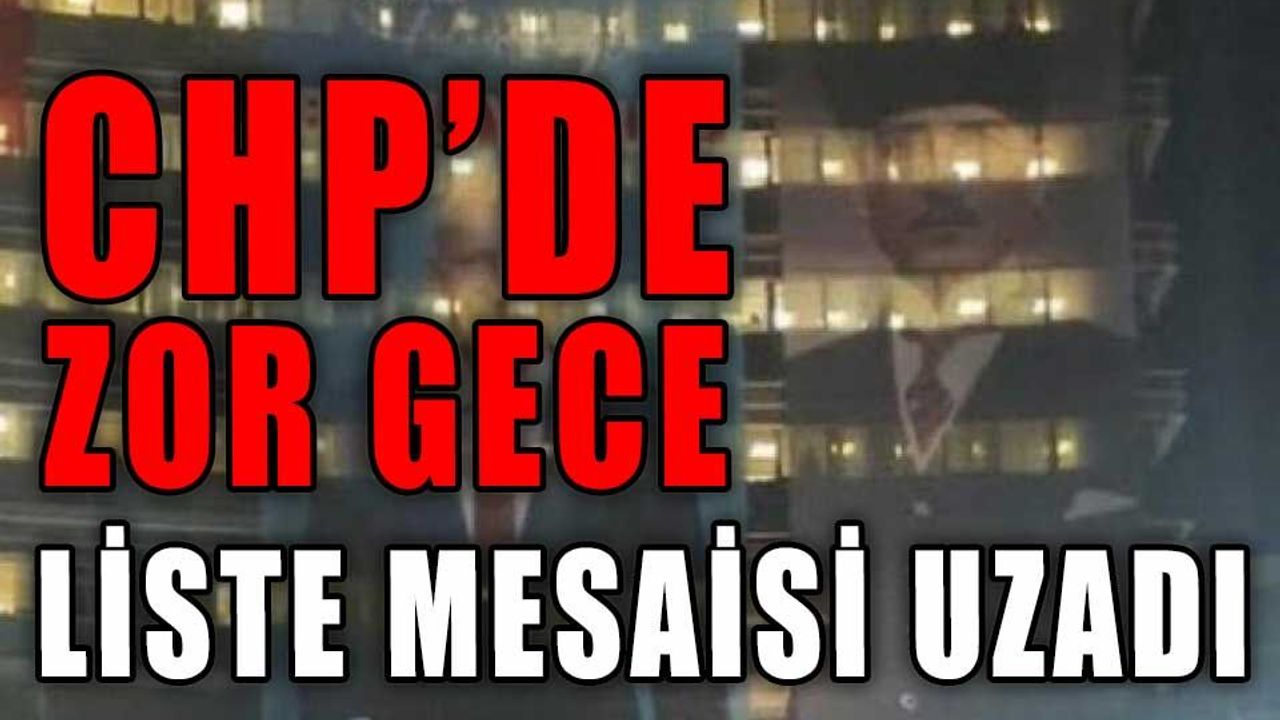GENEL MERKEZDE MESAİ VE MERAKLI BEKLEYİŞ DEVAM EDİYOR