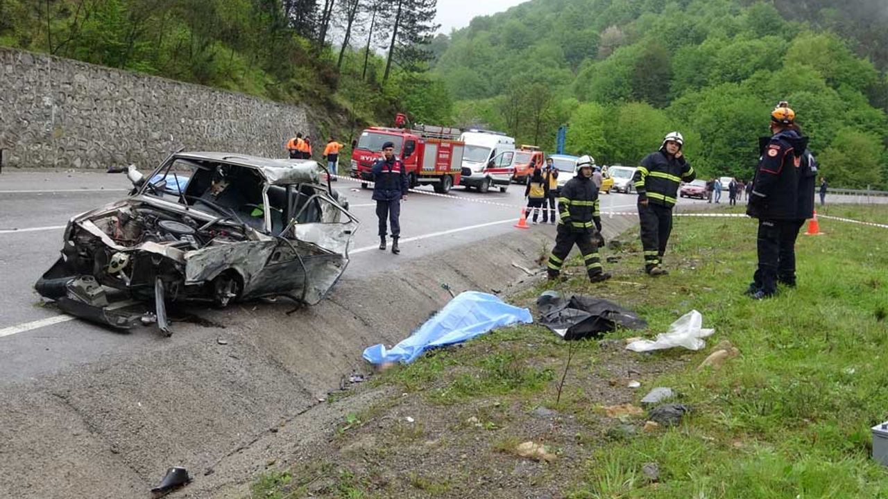 Zonguldak'ta 2022 Yılında 24 Kişi Trafik Kazalarında Öldü