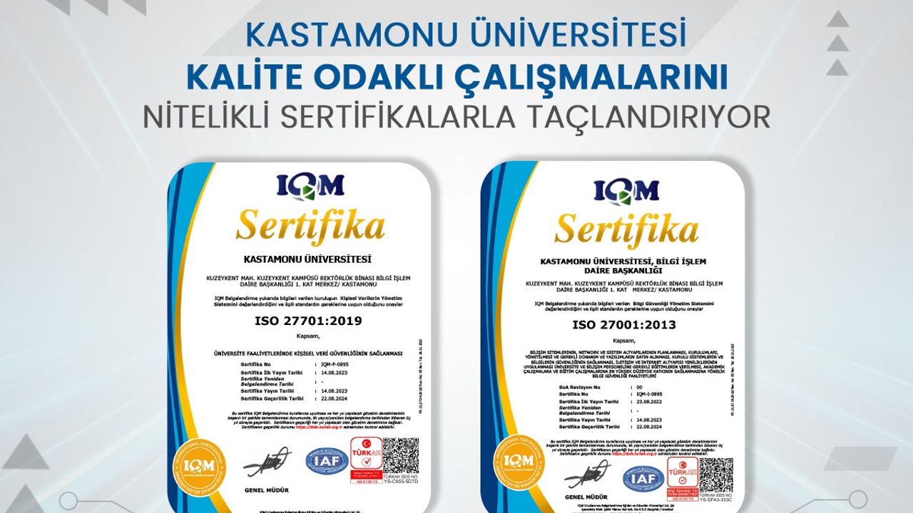 Kastamonu Üniversitesi, hedef odaklı çalışmalarının meyvelerini toplamaya başladı