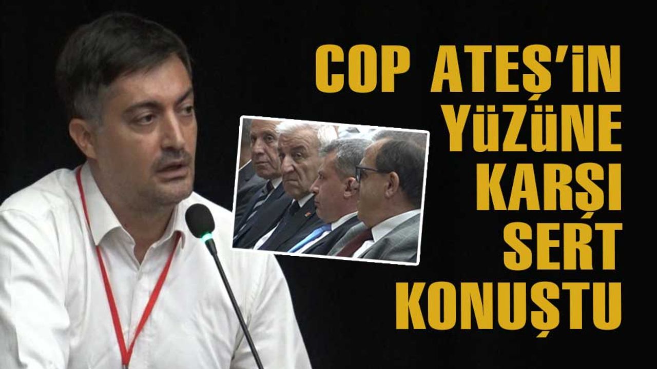 Burak Cop, Türker Ateş’in yüzüne karşı sert konuştu
