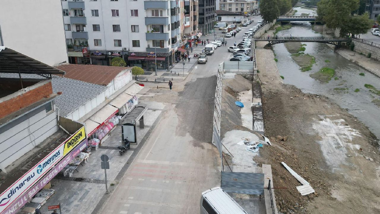 Mimar Sinan Caddesi trafiğe açıldı