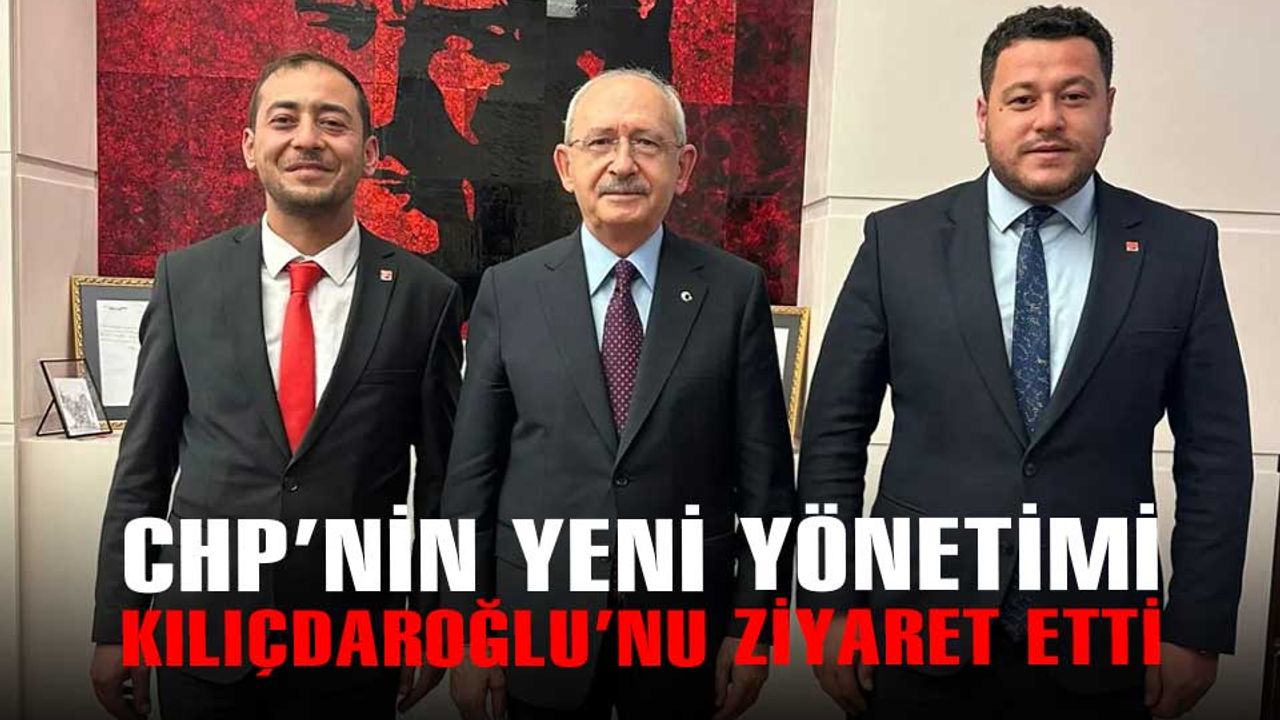 CHP'nin yeni yönetimi Kılıçdaroğlu'nu ziyaret etti