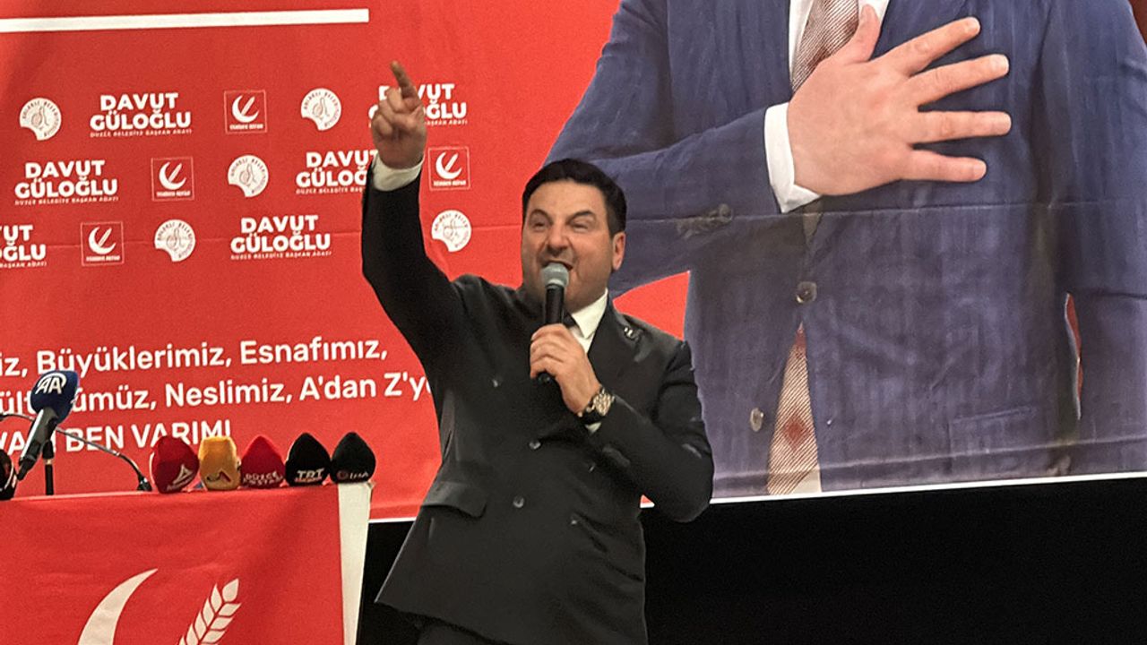 Karadenizli sanatçı Davut Güloğlu, Düzce’den Belediye Başkan Adayı oldu