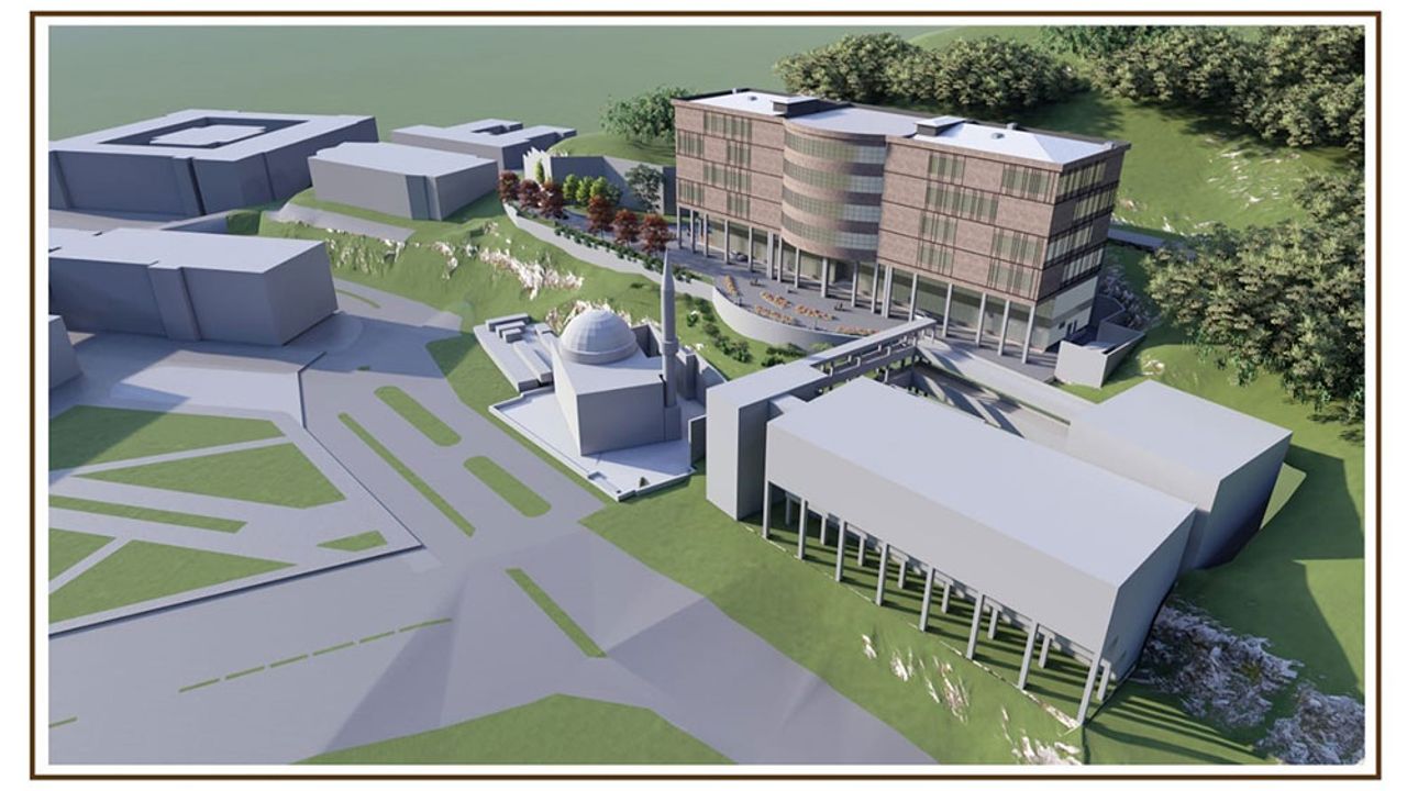 İbni Sina Kampüsünde Eczacılık Fakültesi Merkezi Derslik ve Laboratuvar binası inşasına başlanıyor