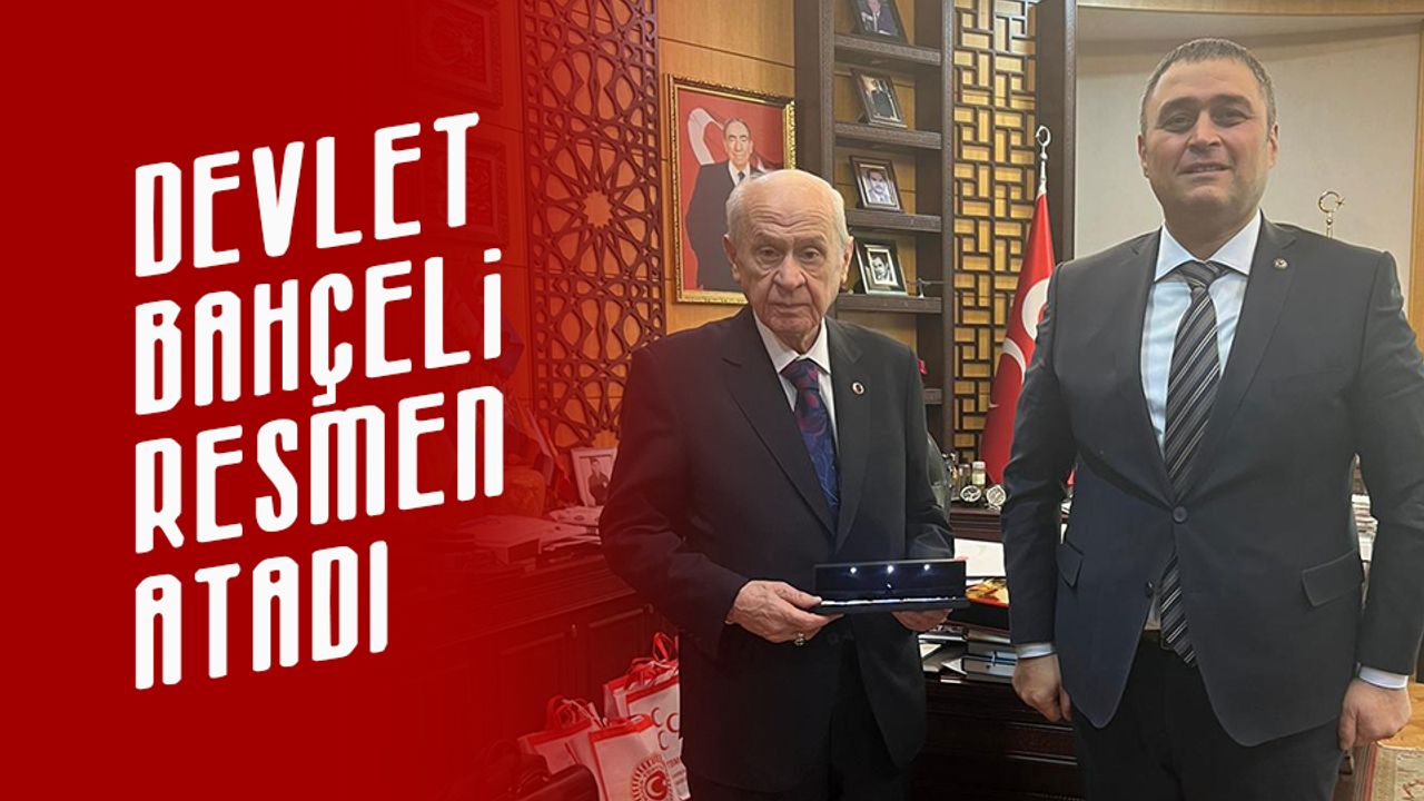 Devlet Bahçeli MHP Bolu İl Başkanını resmen atadı