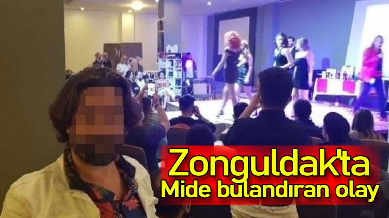 Zonguldak'ta mide bulandıran olay