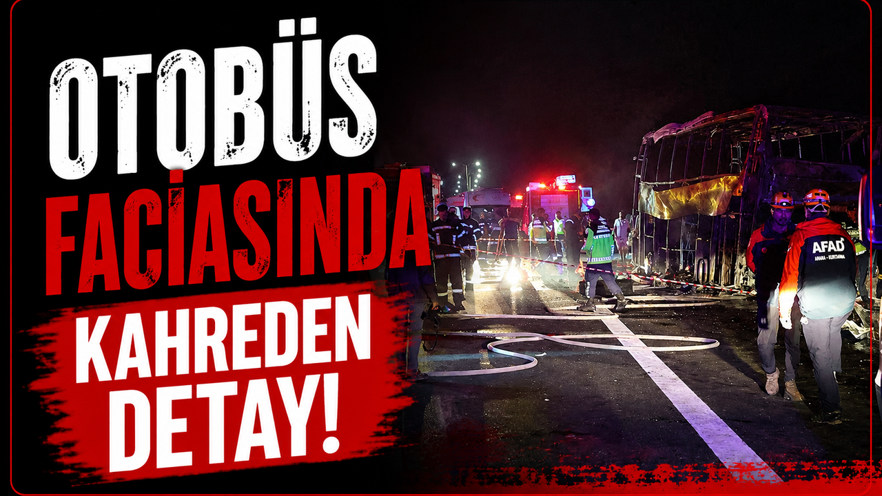 Otobüs faciasında kahreden detay!