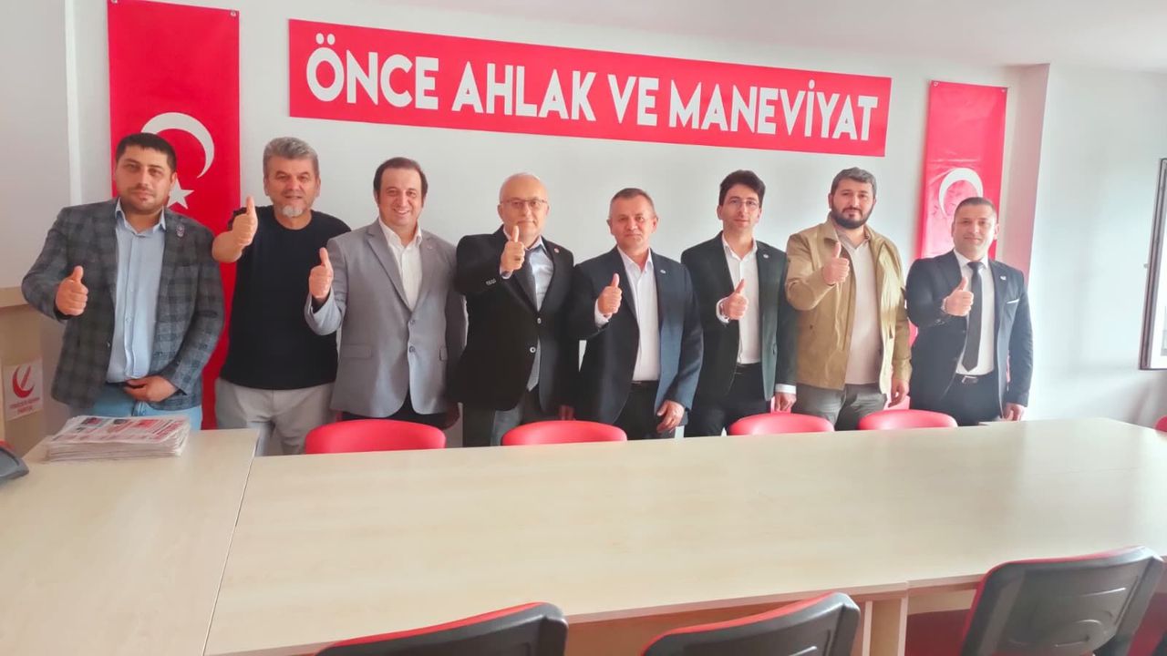 Yeniden Refah Partisi'nden Bolu'da siyasilere bayram ziyaretleri