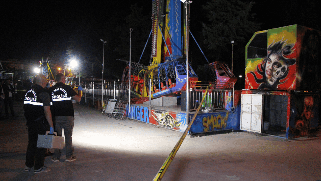 Lunaparkta korkunç ölüm 20 yaşındaki genç hayatını kaybetti