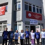 Bolu’da, SYDV işçileri greve gitti!