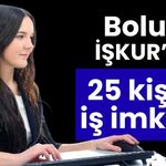 Bolu’da İŞKUR’dan 25 kişiye iş imkânı