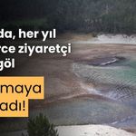 Bolu'da binlerce kişinin ziyaret ettiği göl, kurumaya başladı