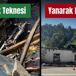 Bolu’da ekmek teknesi yanarak kül oldu