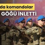 Bolu'da komandolar, yeri göğü inletti