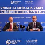 Sıfır Atık Vakfı ile UNICEF Türkiye arasında mutabakat zaptı imzalandı