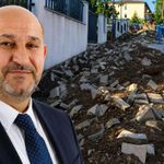 Belediye başkanı tapu müdürüne kızdı, bina önünde kazı çalışması başlattı