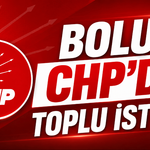 Bolu’da Cumhuriyet Halk Partisinden toplu istifa! Yürüyüş yapılacak!