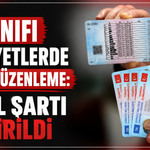 B sınıfı ehliyetlerde yeni düzenleme: 2 yıl şartı getirildi