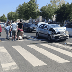 Işıklı kavşakta feci kaza