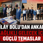 Yeşilay Bolu'dan Ankara'da Sağlıklı Gelecek İçin Güçlü Temaslar