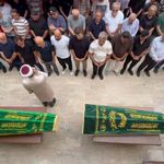Arazi anlaşmazlığında öldürülen baba oğul defnedildi