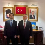 Sağlık yönetiminin iki önemli isminden dikkat çeken buluşma