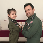 Şehit pilotun kızının babasına özlemi yürekleri dağladı