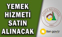 YEMEK HİZMETİ SATIN ALINACAK