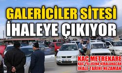 GALERİCİLER SİTESİ AÇIK OTO PAZARI KİRALANACAK