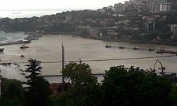 Zonguldak Limanı Sarı Renge Döndü