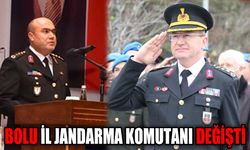 Bolu İl Jandarma Komutanı Değişti