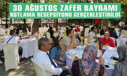 30 Ağustos Zafer Bayramı kutlama resepsiyonu gerçekleştirildi