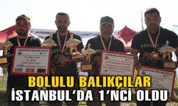 Bolulu balıkçılar, İstanbul'da 2 birincilik kazandı