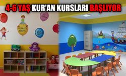 4-6 Yaş Kur'an Kursları başlıyor