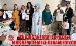 Yenidoğanlara ilk hediye MHP’den gelmeye devam ediyor