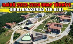 BAİBÜ 2023-2024 URAP Türkiye sıralamasında 46’ncı oldu