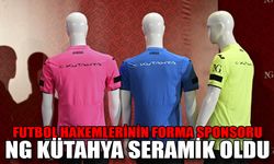 Futbol hakemlerinin forma sponsoru NG Kütahya Seramik oldu