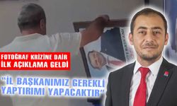 CHP Merkez İlçe Başkanı Çetin Uç, fotoğraf krizine değindi