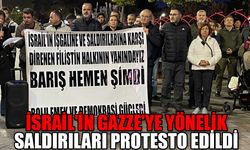 Bolu'da İsrail'in Gazze'ye yönelik saldırıları protesto edildi