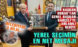 MHP Bolu İl Başkanı Durak, MHP Genel Başkanı Bahçeli'ye, yerel seçimi kazanacaklarının mesajını verdi