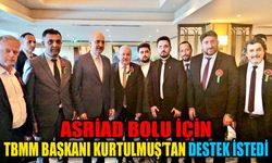 ASRİAD Bolu için Tbmm Başkanı Kurtulmuş’tan destek istedi