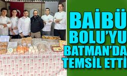 BAİBÜ, Bolu’nun mutfak kültürünü Batman’da temsil etti