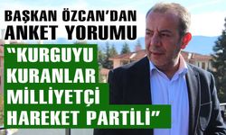 Bolu Belediye Başkanı Özcan'dan, MHP'ye anket eleştirisi