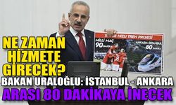 Bakan Uraloğlu, İstanbul - Ankara arasının kaç dakikaya ineceğini açıkladı